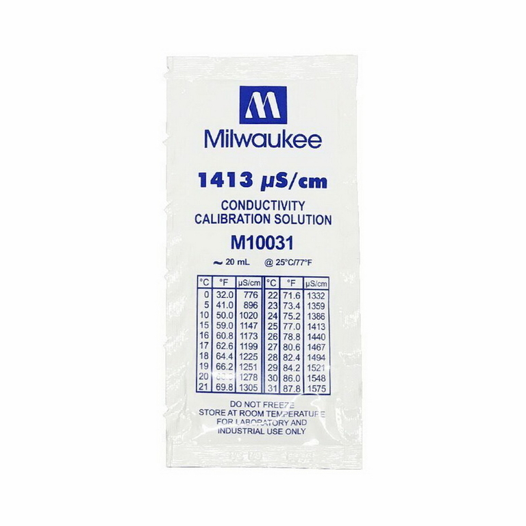 Калибровочный раствор 1413 µS/cm Milwaukee 20 мл